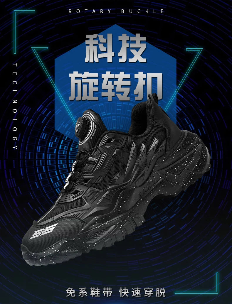 Men's Warm Waterproof Winter Boots | Non-Slip Plush Sneakers