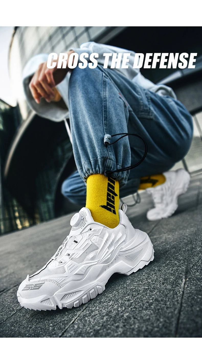 Men's Warm Waterproof Winter Boots | Non-Slip Plush Sneakers
