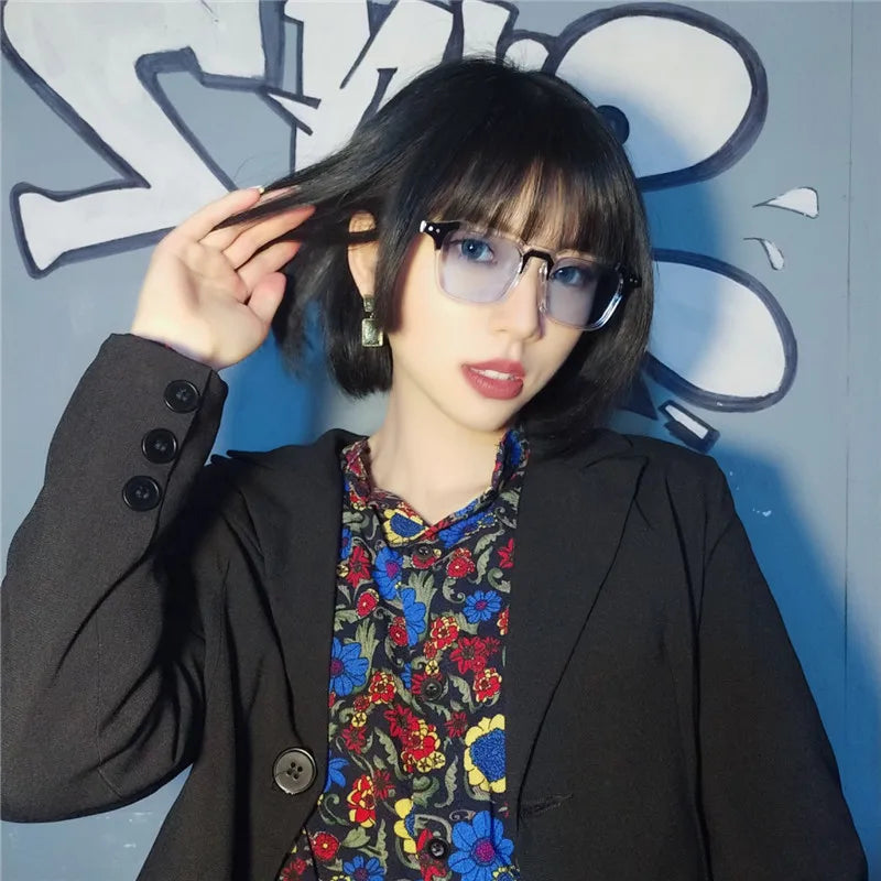 Fashionable Retro Square Sunglasses for Men & Women | Hip Hop Style