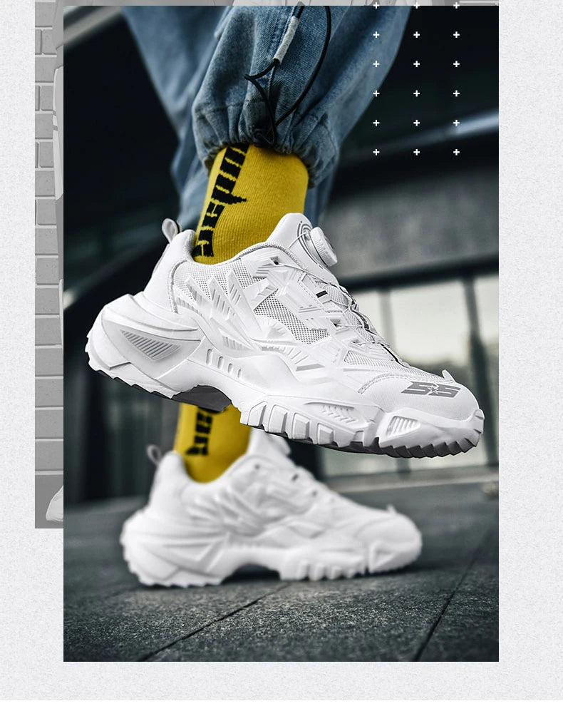 Men's Warm Waterproof Winter Boots | Non-Slip Plush Sneakers