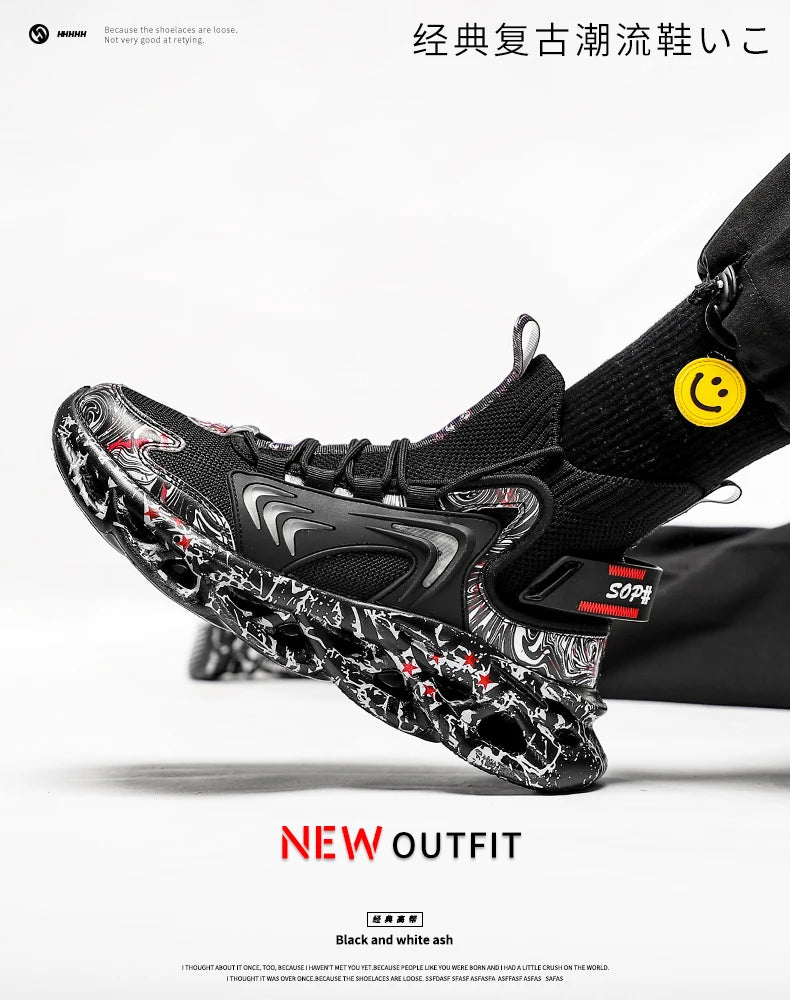 Men's Warm Waterproof Winter Boots | Non-Slip Plush Sneakers