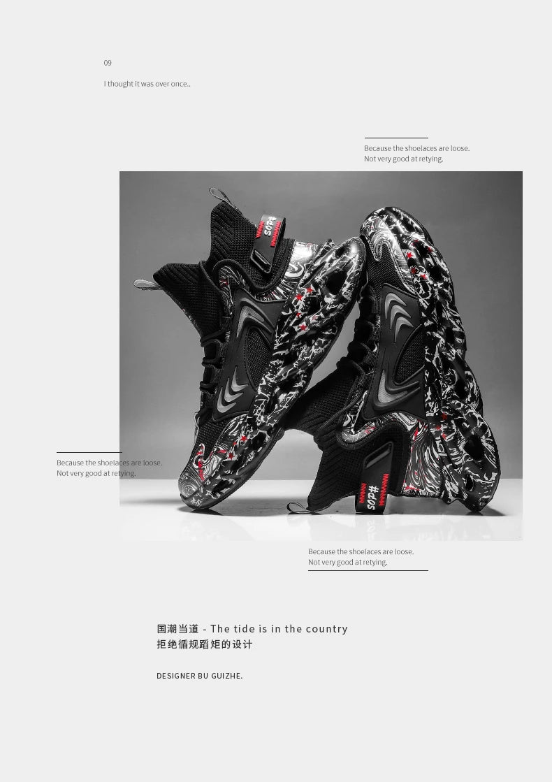 Men's Warm Waterproof Winter Boots | Non-Slip Plush Sneakers