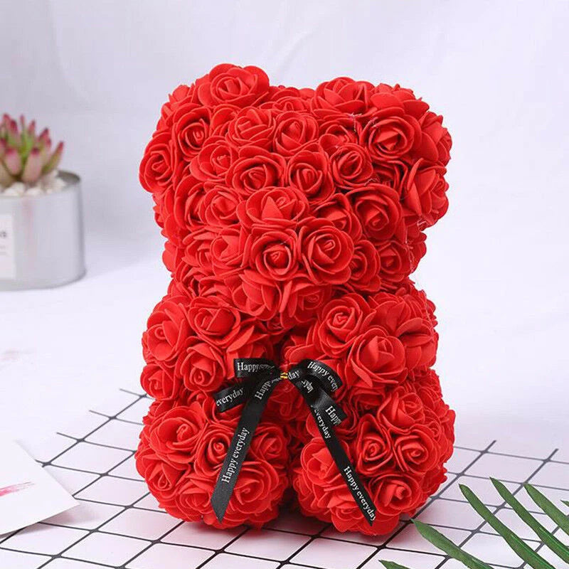 Artificial Foam Rose Bear | Perfect Gifts for Any Occasion