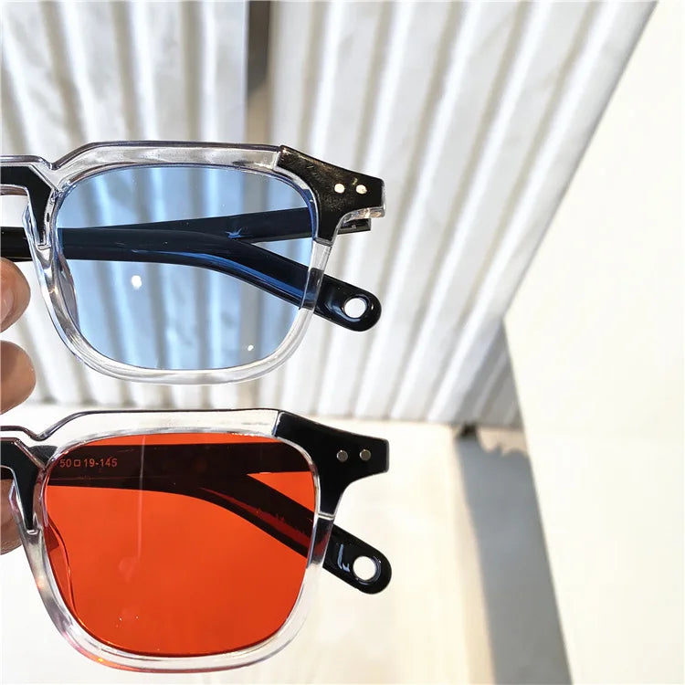 Fashionable Retro Square Sunglasses for Men & Women | Hip Hop Style