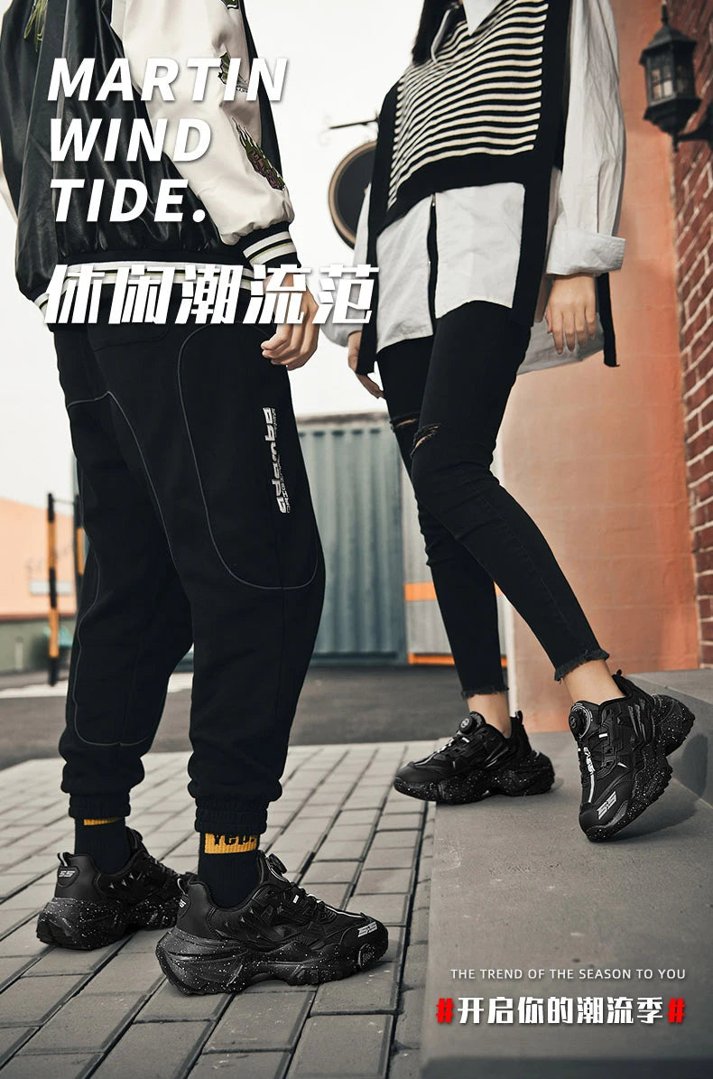 Men's Warm Waterproof Winter Boots | Non-Slip Plush Sneakers