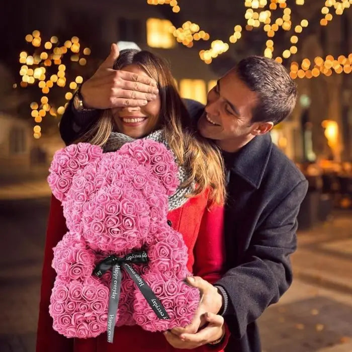 Artificial Foam Rose Bear | Perfect Gifts for Any Occasion