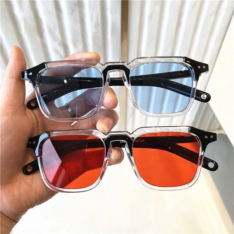 Fashionable Retro Square Sunglasses for Men & Women | Hip Hop Style