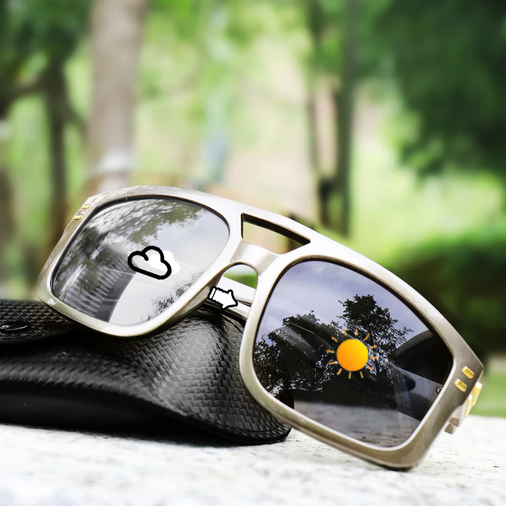 Photochromic Sunglasses | Stylish Windproof Goggles for Outdoor Sports