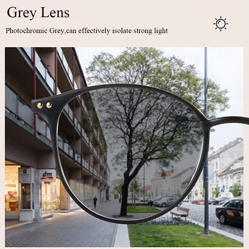 Photochromic Anti-Radiation Eyeglasses for Women | UV400 Shades