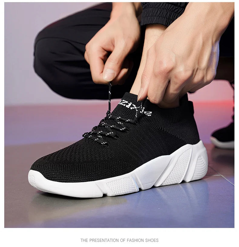 Men’s Breathable Sneakers | Casual Walking & Running Shoes