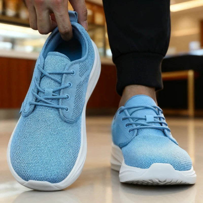 Men's Casual Wide Barefoot Shoes | Comfortable Trail Running Sneakers