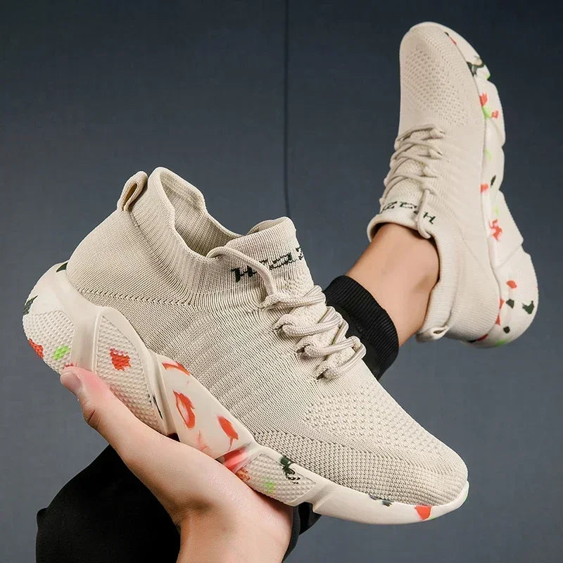 Men’s Breathable Sneakers | Casual Walking & Running Shoes
