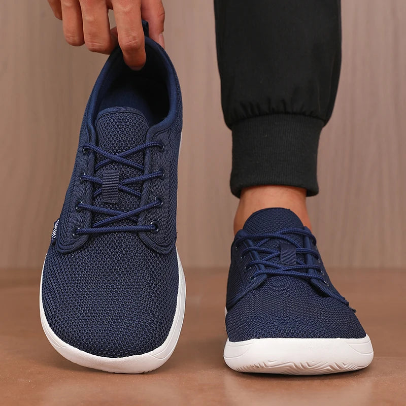 Breathable Wide Toe Men's Mesh Casual Walking Shoes | Comfort Fit