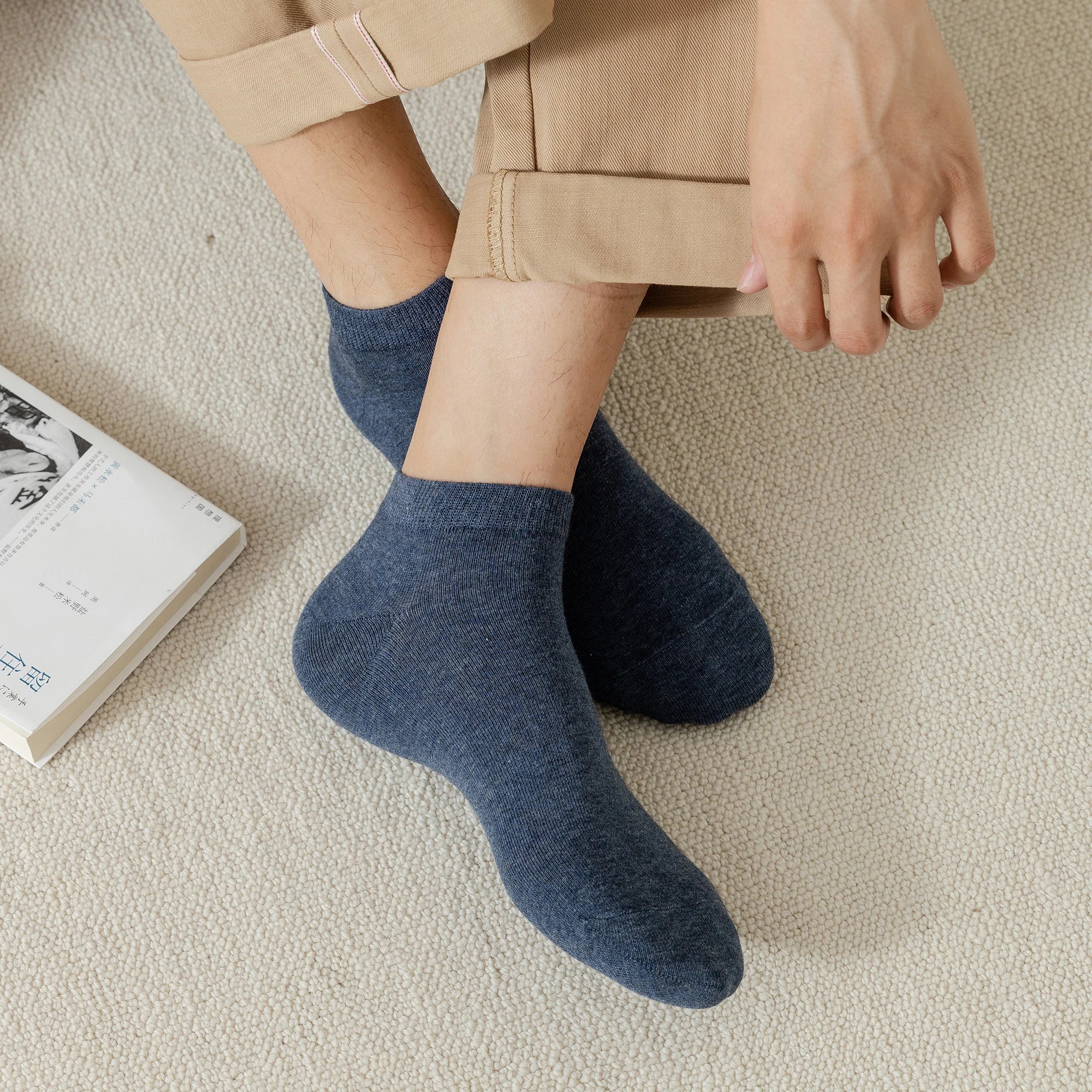 95% Cotton Ankle Socks | Casual Summer Boat Socks for All