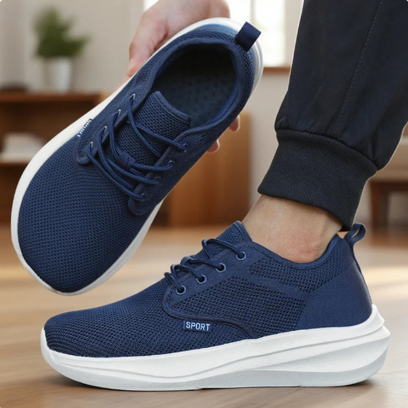 Men's Casual Wide Barefoot Shoes | Comfortable Trail Running Sneakers