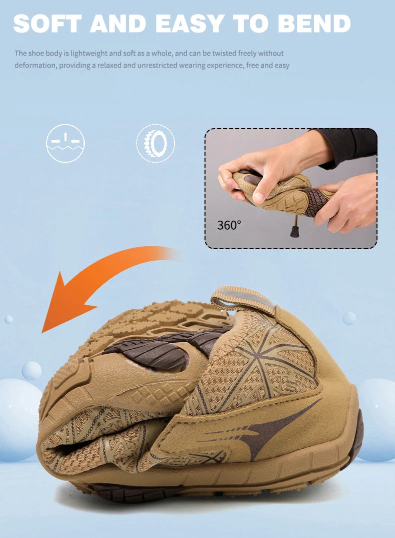Quick-Drying Barefoot Wading Shoes for Beach and Water Sports