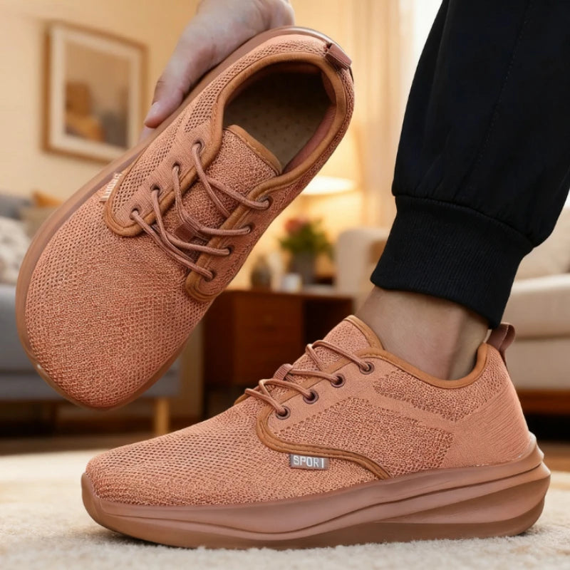 Men's Casual Wide Barefoot Shoes | Comfortable Trail Running Sneakers