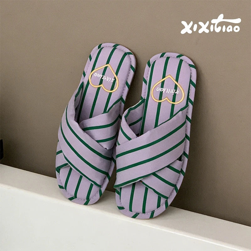 Flat Silent Slippers for Women | Comfortable All-Season Slides