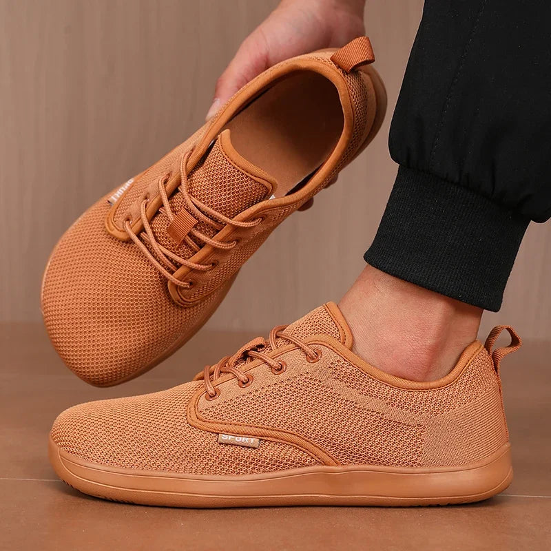 Breathable Wide Toe Men's Mesh Casual Walking Shoes | Comfort Fit