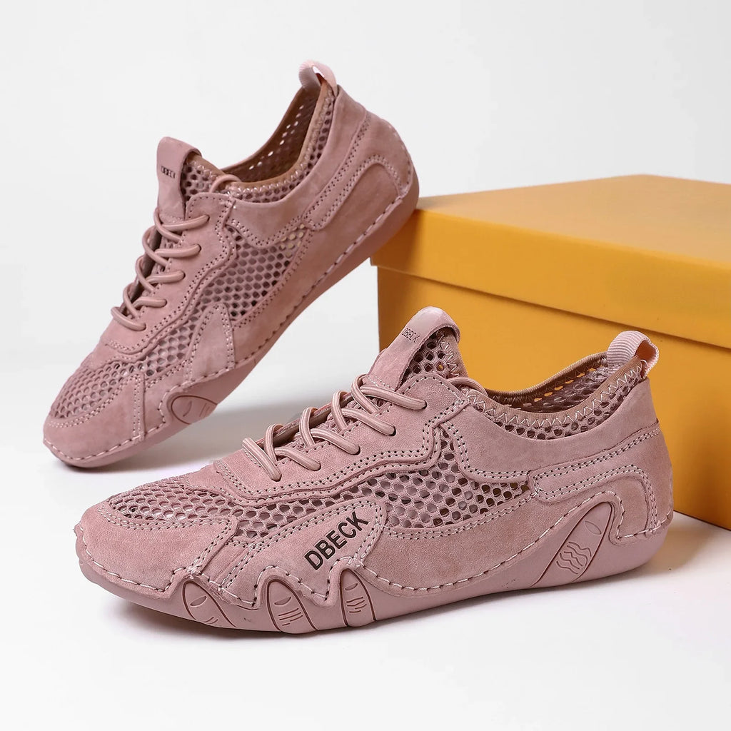 Customizable Women's Breathable Mesh Sports Shoes for Summer