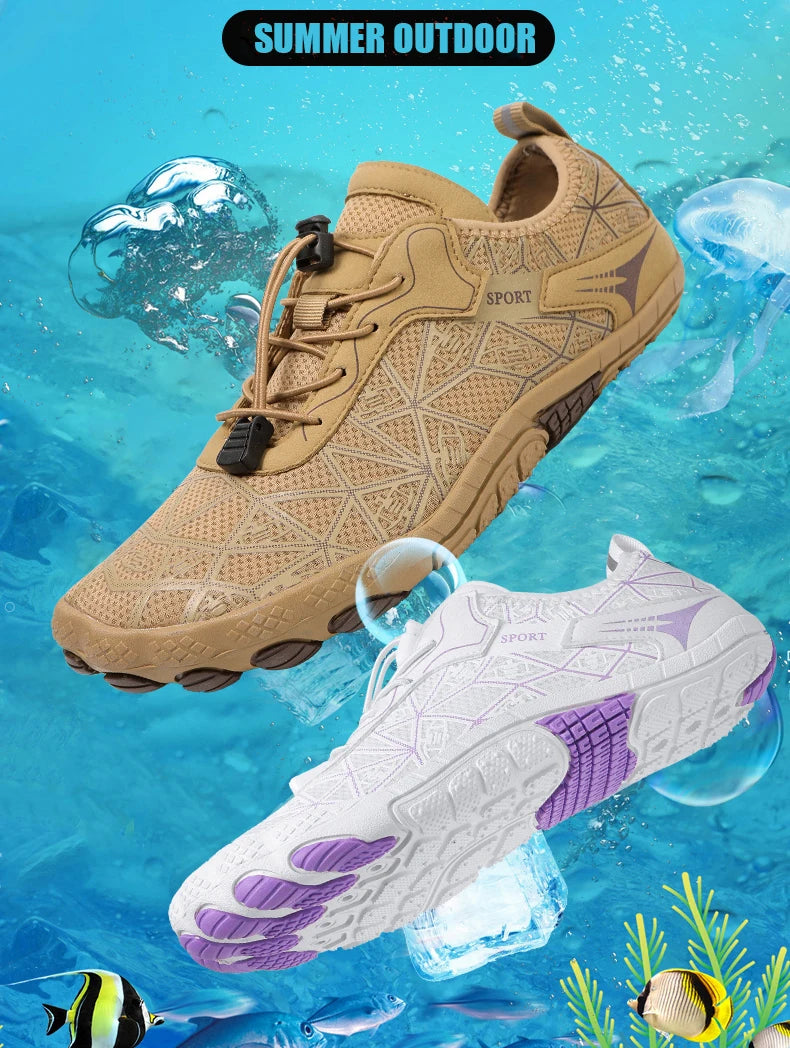 Quick-Drying Barefoot Wading Shoes for Beach and Water Sports