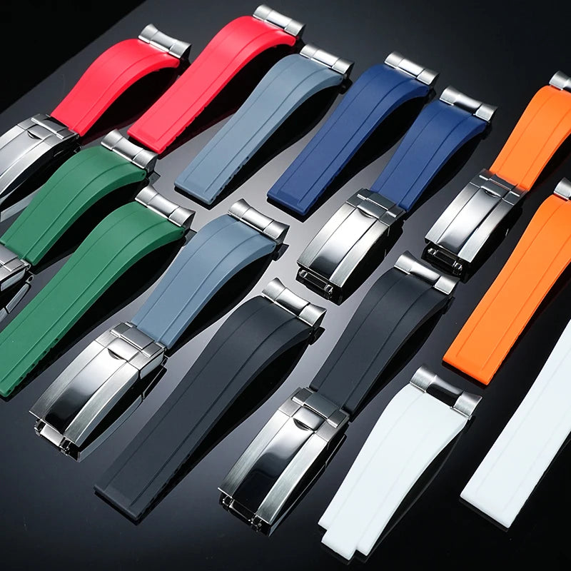 Soft Rubber Quick Release Diver Strap | 20mm & 22mm Options