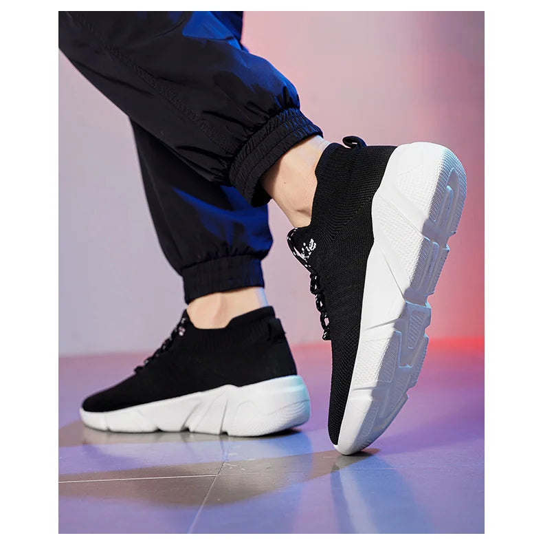 Men’s Breathable Sneakers | Casual Walking & Running Shoes