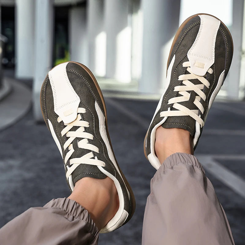Comfortable Men's Casual Sneakers | Wide Toe Box for All-Day Wear