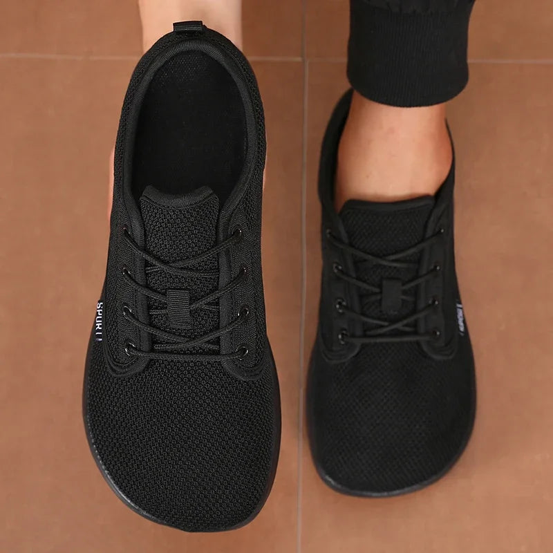 Breathable Wide Toe Men's Mesh Casual Walking Shoes | Comfort Fit