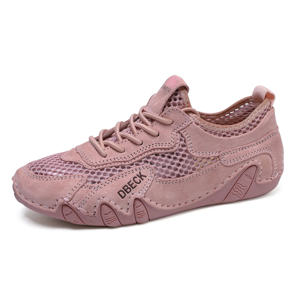 Customizable Women's Breathable Mesh Sports Shoes for Summer