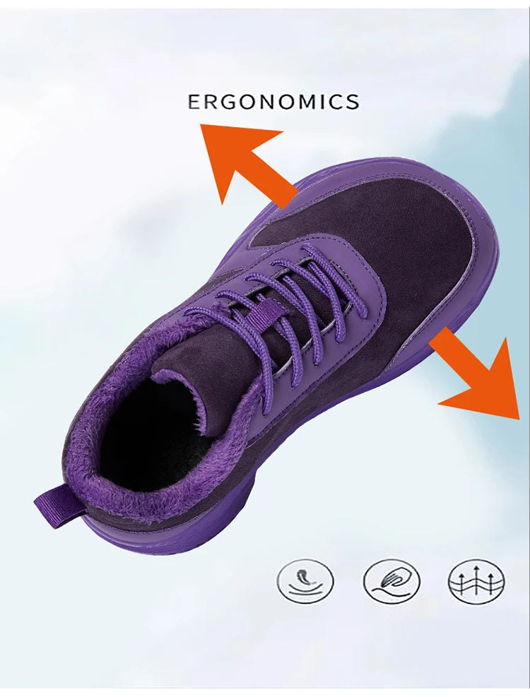 Unisex Winter Barefoot Sneakers | Comfortable Non-Slip Casual Shoes