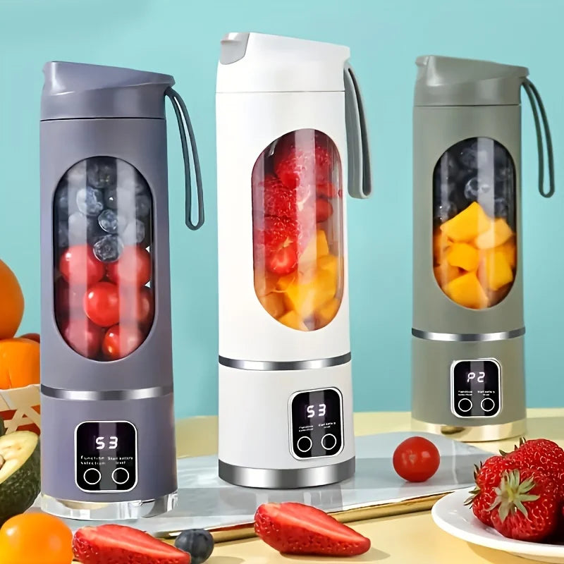 Portable USB-Rechargeable Blender for Smoothies and Shakes