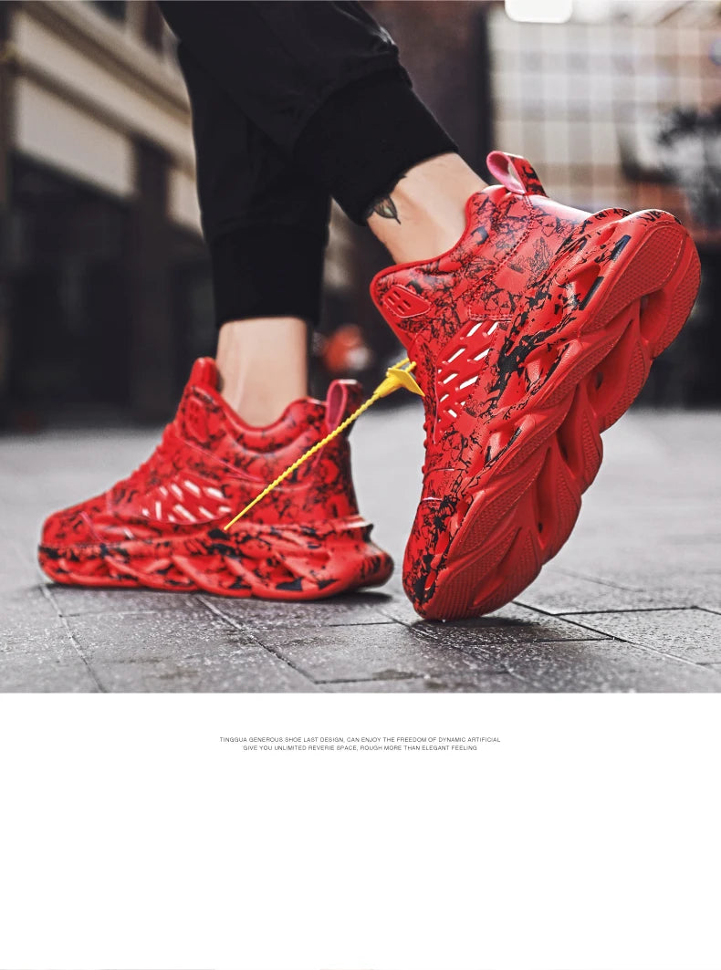Men's Warm Waterproof Winter Boots | Non-Slip Plush Sneakers