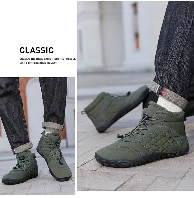 Versatile Winter Boots for Men and Women | Non-Slip Outdoor Sneakers