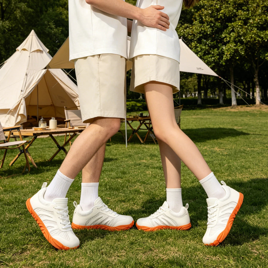 Breathable Women's Wide Shoes | Minimalist Non-Slip Sports Footwear