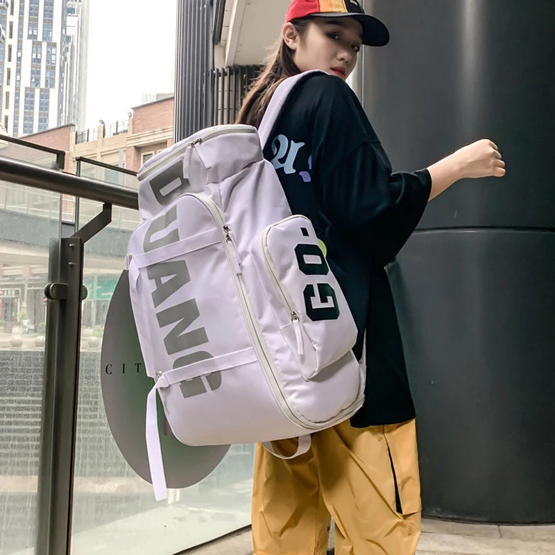 Large Capacity Waterproof Travel Backpack | Multifunctional Gym Bag