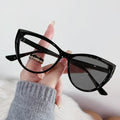 Women's Cat Eye Photochromic Anti-Radiation Glasses | Fashion Eyewear