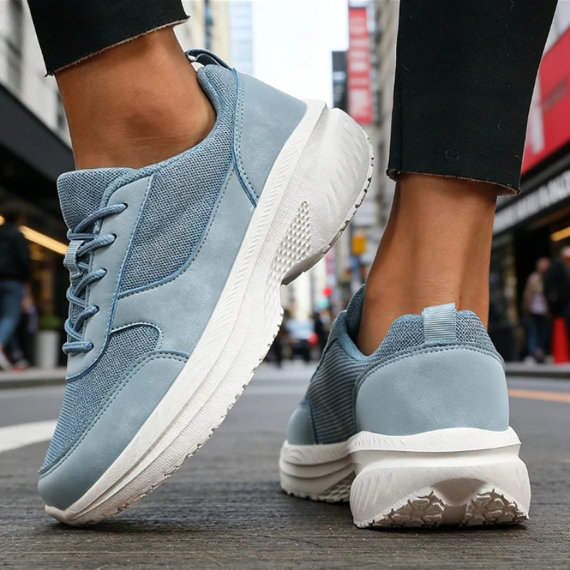 Wide Toe Running Shoes for Men | Breathable Non-Slip Sneakers