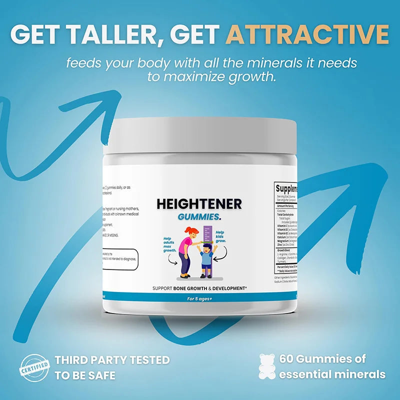 Kids' Height-Boosting Gummies | Promotes Growth & Joint Health