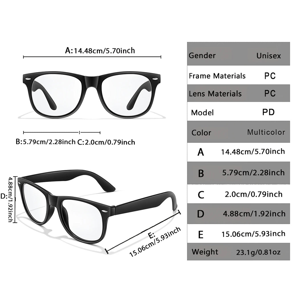 Photochromic Reading Glasses - Stylish Full Frame Eyewear