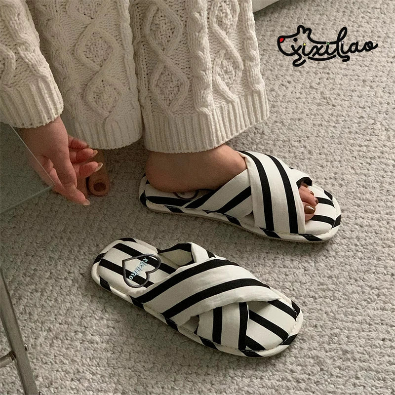 Flat Silent Slippers for Women | Comfortable All-Season Slides