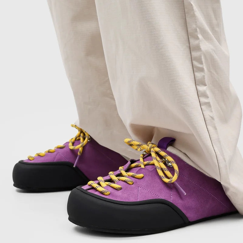 Men's Suede Sandals | Stylish Slingback Flat Bottom Slippers