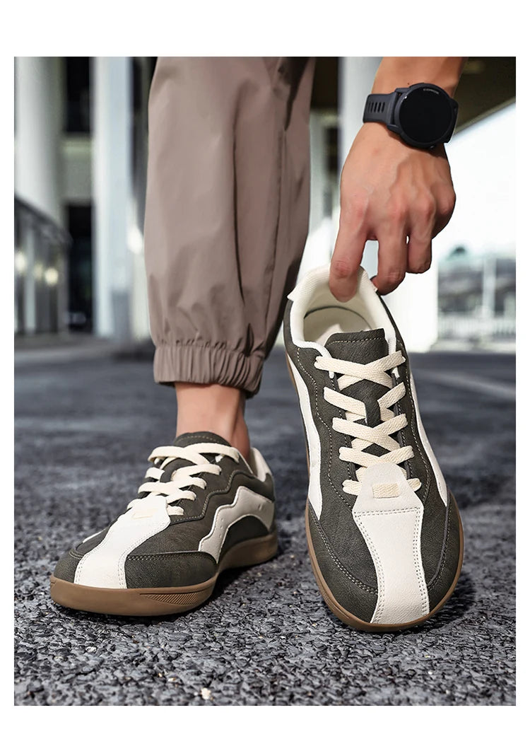 Comfortable Men's Casual Sneakers | Wide Toe Box for All-Day Wear