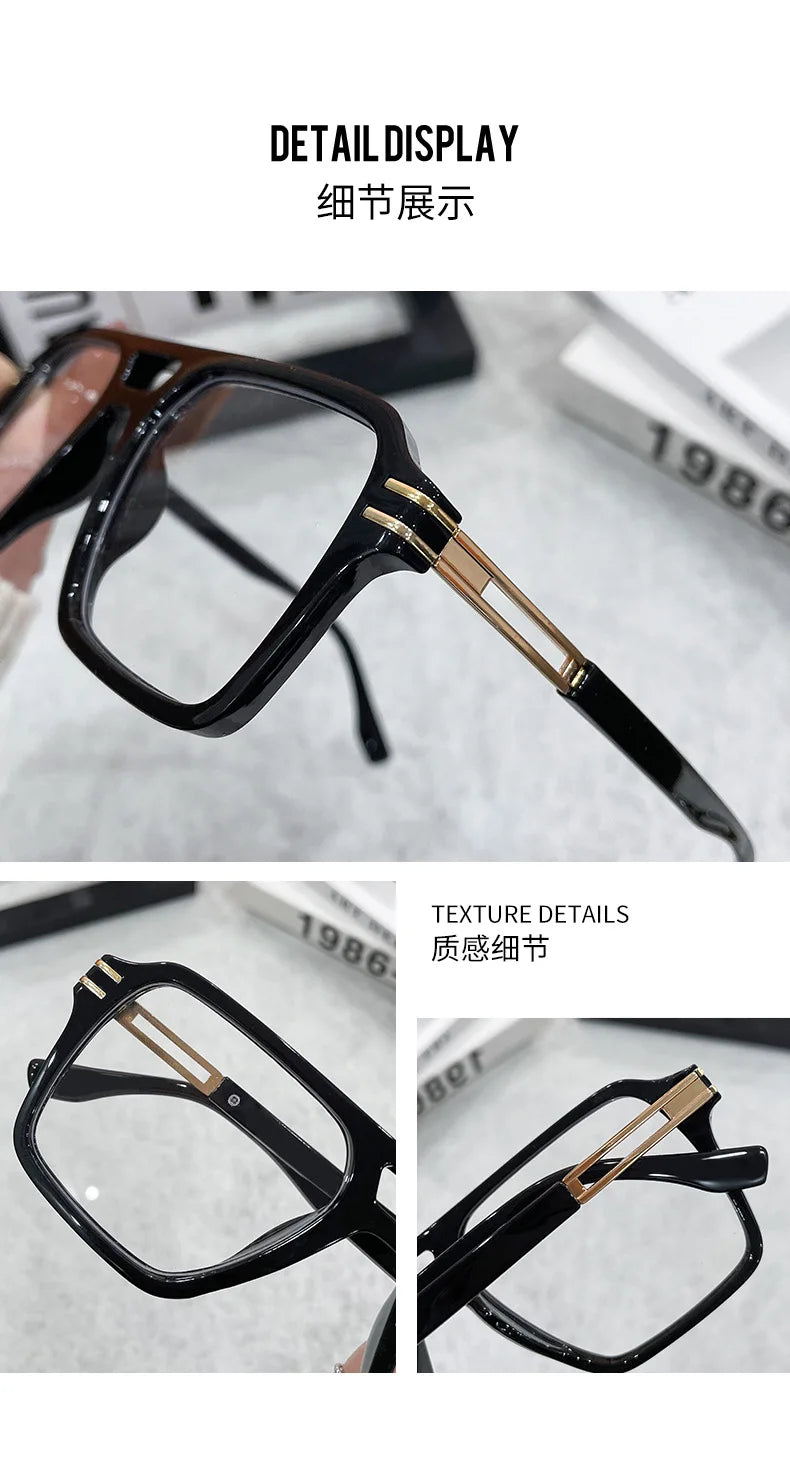Vintage Square Sunglasses for Men and Women | Photochromic Eyewear