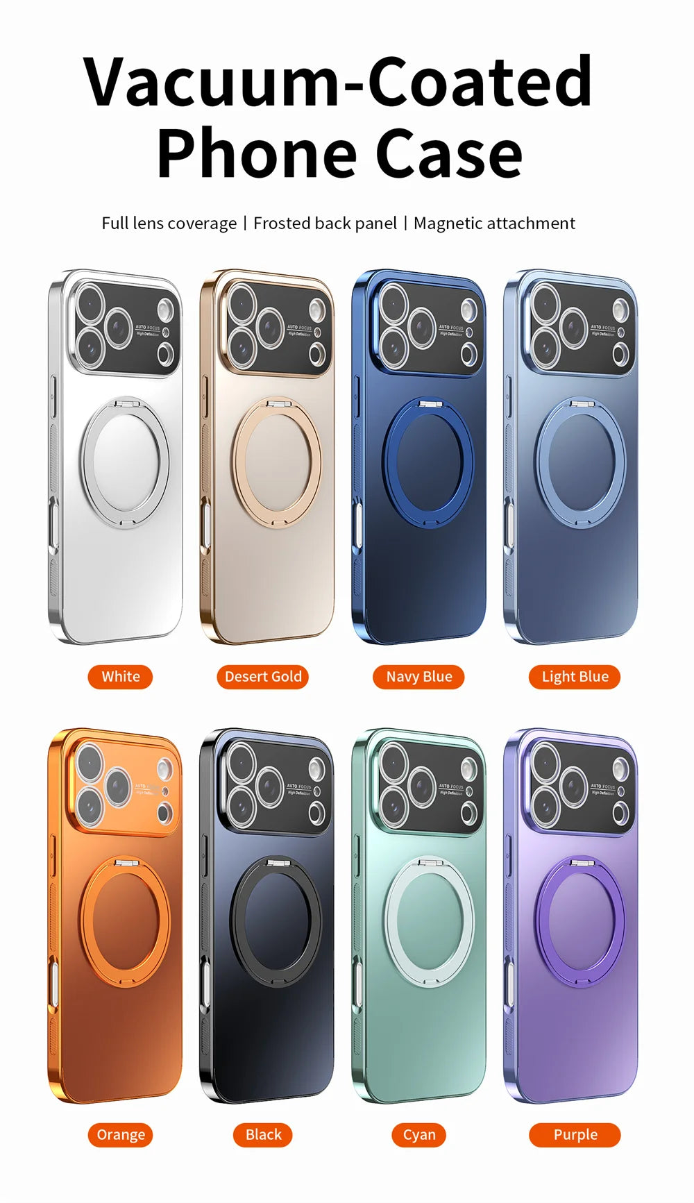 Magnetic Rotating Folding Stand Phone Case | Ultimate Protection