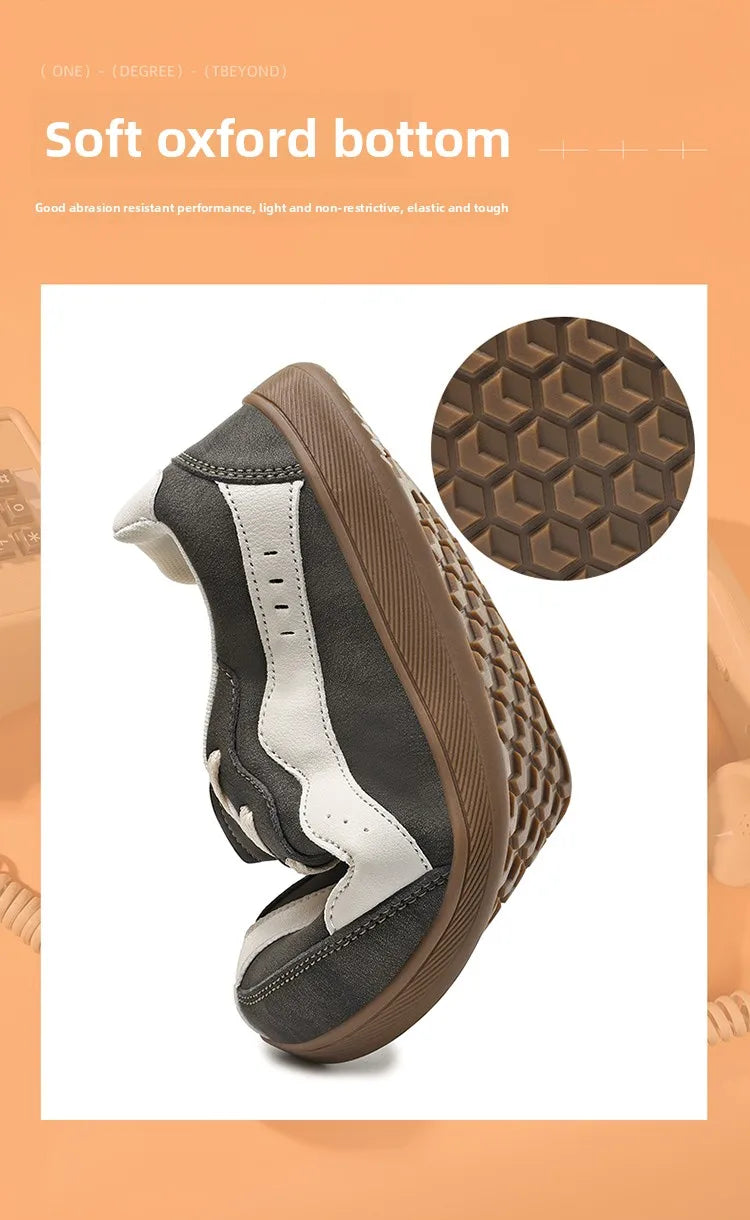 Comfortable Men's Casual Sneakers | Wide Toe Box for All-Day Wear