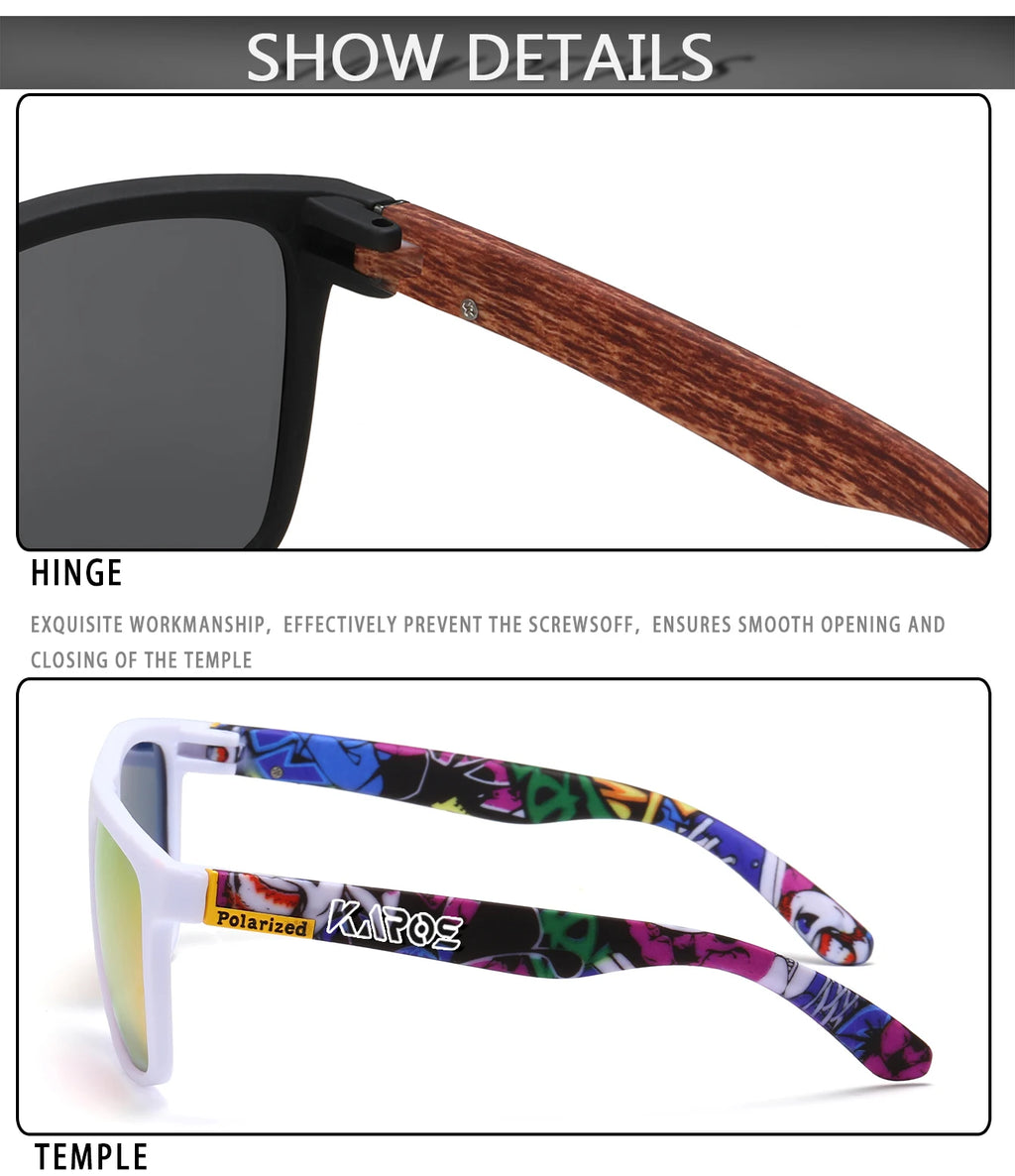 Classic Polarized Fishing Sunglasses for Outdoor Activities