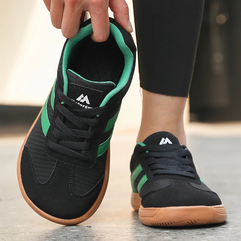 Lightweight Women Wide Toe Barefoot Running & Hiking Shoes