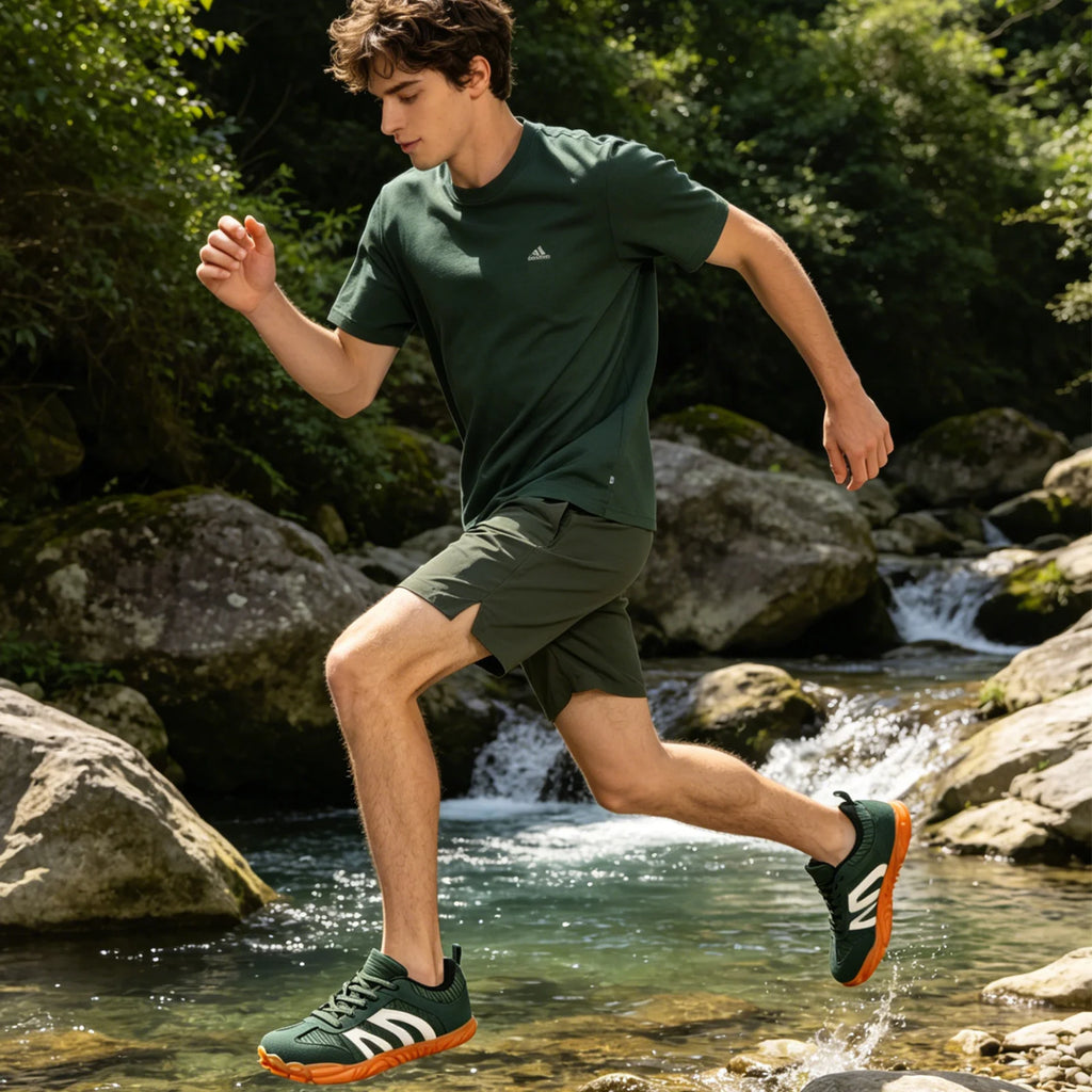 Breathable Women's Wide Shoes | Minimalist Non-Slip Sports Footwear