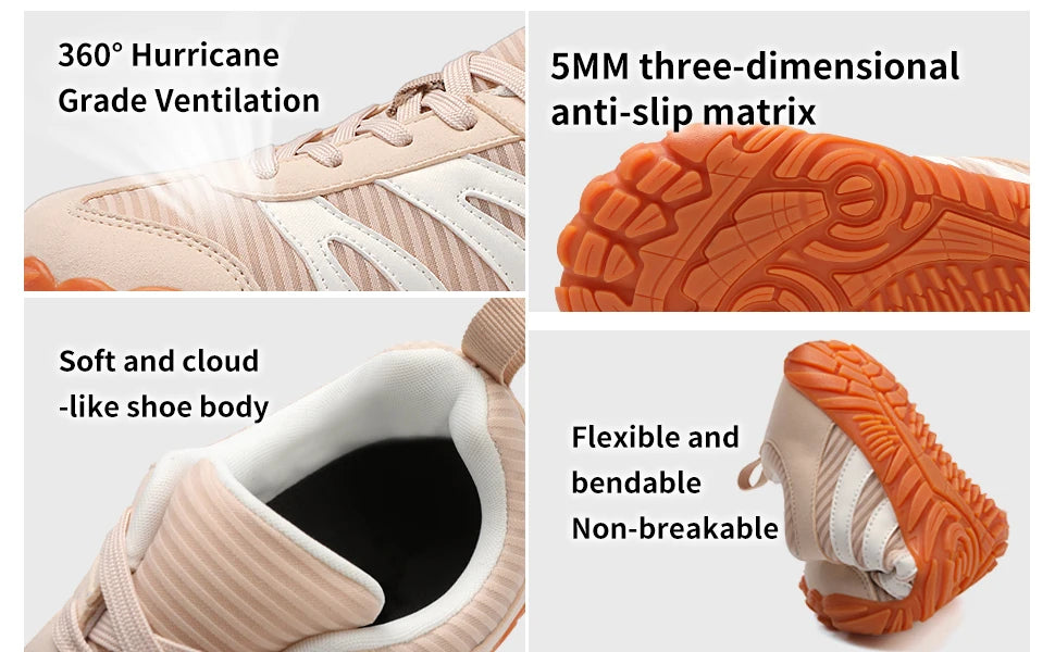 Men's Casual Barefoot Sports Shoes | Breathable Minimalist Footwear